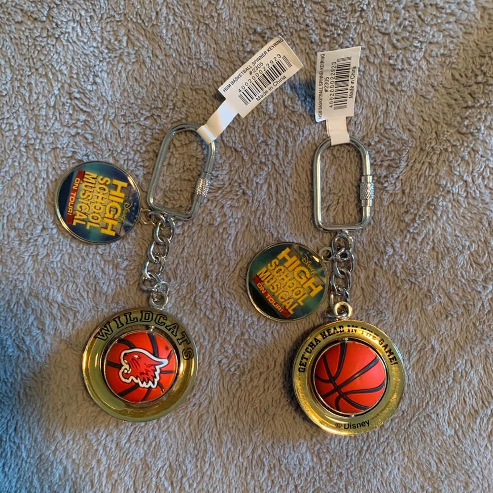 (2 pack) High School Musical Keychain